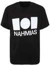 NAHMIAS NAHMIAS CAVIAR LOGO T-SHIRT CLOTHING