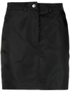Nanushka High-waisted Mini Skirt In Black