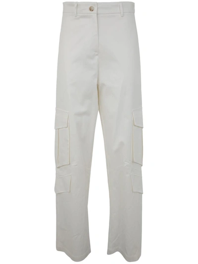 Nina 14.7 Maxi Cargo Trousers Clothing In White