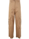 Nina 14.7 Maxi Cargo Trousers Clothing In Blue