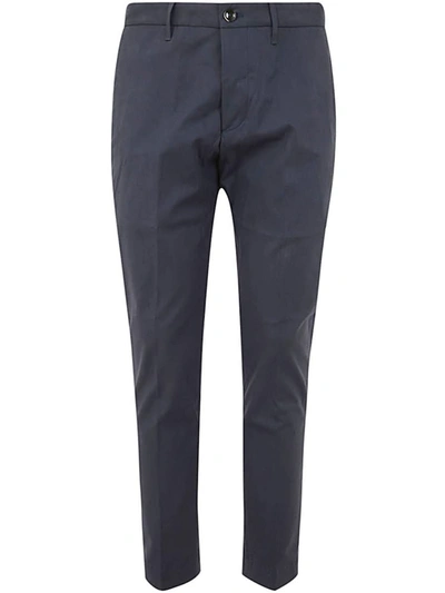 Nine In The Morning Cotton Gabardine Easy Pants Clothing In Blue