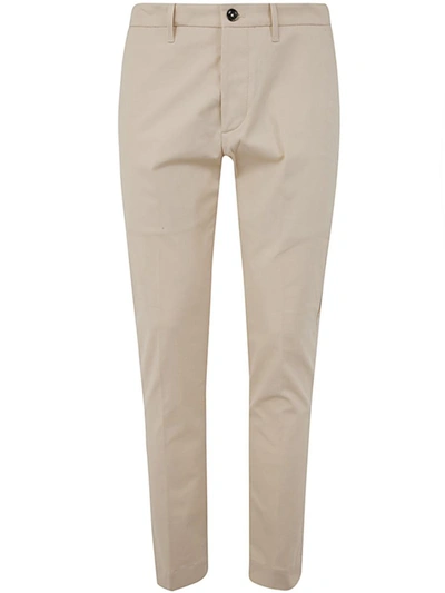 Nine In The Morning Cotton Gabardine Easy Trousers Clothing In White