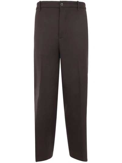 Nine In The Morning Wide Leg Trousers Clothing In Brown