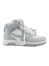 Off-white Out Of Office Mid Leather Sneaker In White