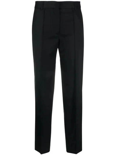 Officine Generale Roxane Cropped Trousers In Black