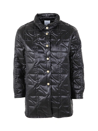 Patou Quilted Shirt Jacket In Black