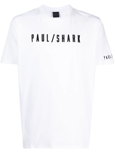 Paul & Shark T-shirt Print Clothing In White