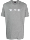 Paul & Shark Crew Neck Lightweight T-shirt In Gray