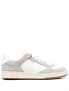 Polo Ralph Lauren Polo Crt Lux-sneakers-low Top Lace Shoes In Grey