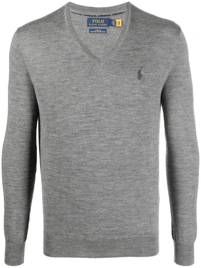 Polo Ralph Lauren Pullover Clothing In Grey