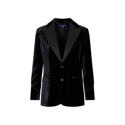 Casablanca Ralph Lauren  Walker Blazer Jacket In Black