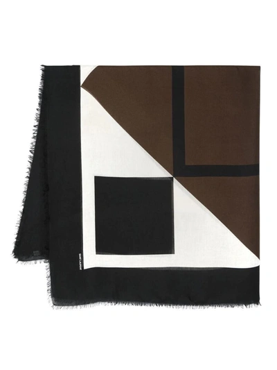 Saint Laurent Foulard Accessories In Brown