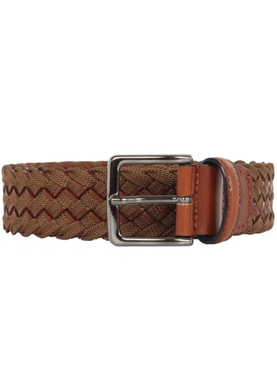 Sait Belt Accessories In Brown