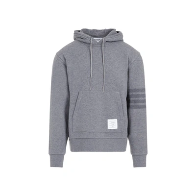 Thom Browne Pullover Hoodie Sweater In Light Grey