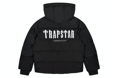 Pre-owned Trapstar Decoded Puffer Jacket (fw23) Black