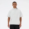 New Balance Men's Ss Fleece Bp Hoodie In Grey