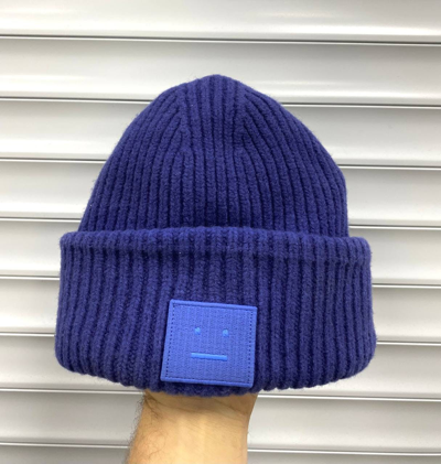 Pre-owned Acne Studios Hat In Blue