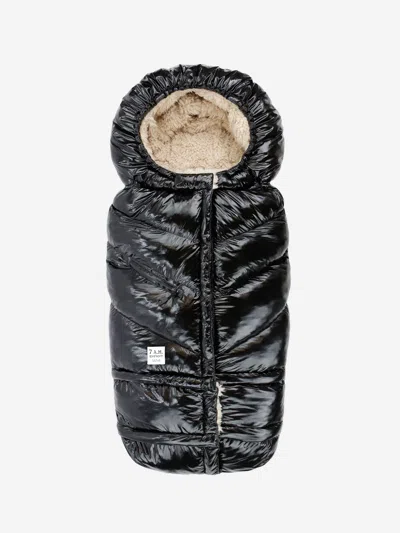 7am Enfant Kids'  Baby Blanket 212 Evolution Polar Nest In Black