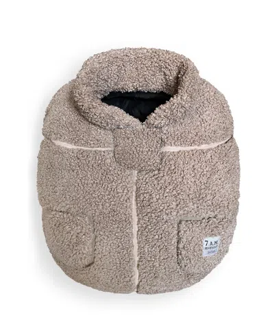 7am Enfant Baby Cocoon Car Seat In Oatmeal