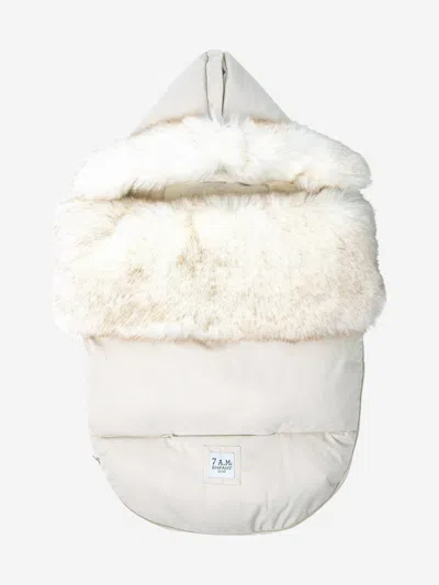 7am Enfant Kids'  Baby Plushpod In Beige