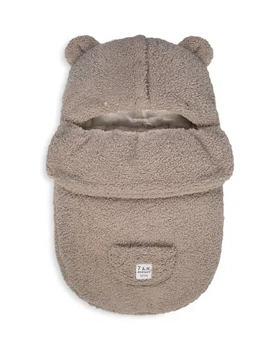7am Enfant Bebepod Teddy Infant Footmuff In Oatmeal