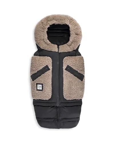 7am Enfant Blanket 212 Evolution Footmuff In Applique Oatmeal