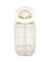 7am Enfant Blanket 212 Evolution Footmuff In Beige White