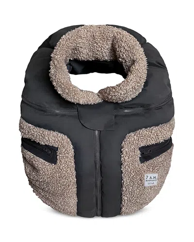7am Enfant Car Seat Cocoon In Applique Oatmeal