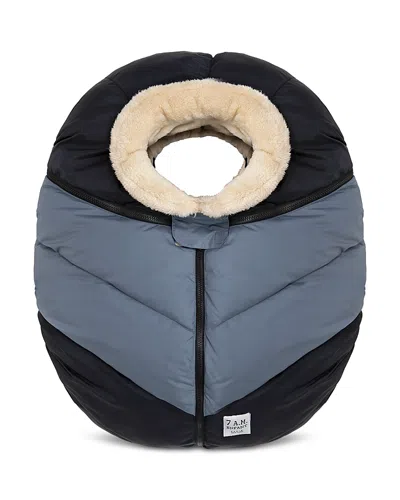 7am Enfant Car Seat Cocoon In Black/ash Blue