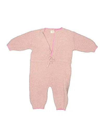 Pre-owned 7am Enfant Babies' Cardigan Sweater In Pink