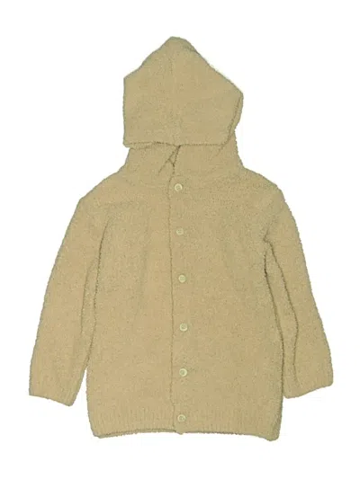Pre-owned 7am Enfant Kids' Cardigan Sweater In Tan