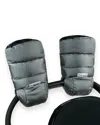 7am Enfant Classic Warmmuffs In Metallic Silver