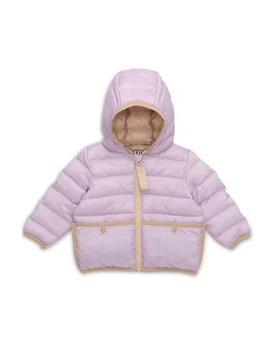 7am Enfant Girls' Compact Roll Me Puffer Coat - Warm - Baby In Purple