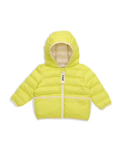 7am Enfant Girls' Compact Roll Me Puffer Coat - Warm - Baby In Yellow