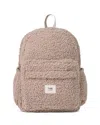 7am Enfant Kids Unisex Teddy Backpack In Oatmeal