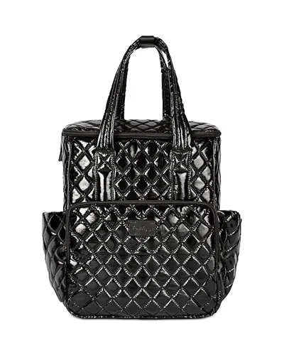 7am Enfant London Diaper Backpack In Black Polar