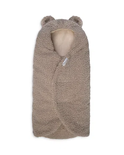 7am Enfant Nido Teddy Infant Wrap In Metallic