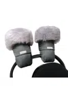 7am Enfant Tundra Warmmuffs In Dark Heather Gray