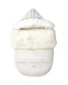7am Enfant Tundrapod In White Fur  Beige Heather