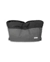 7am Enfant Unimuff Stroller Gloves In Dark Heather Gray/black