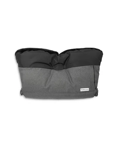 7am Enfant Unimuff Stroller Gloves In Dark Heather Gray/black
