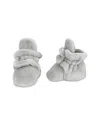 7am Enfant Unisex Baby Booties Plush - Baby In Pearl
