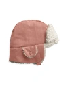 7am Enfant Kids'  Unisex Chapka Hat Benji In Rose Dawn