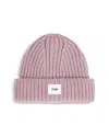 7am Enfant Unisex Chunky Beanie - Baby In Ash Rose