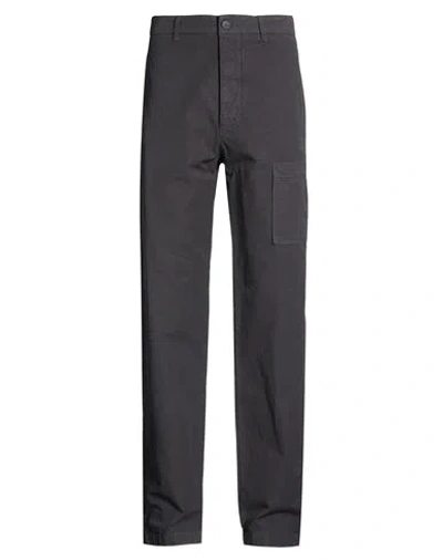 7d Man Pants Charcoal Size 34 Cotton In Gray