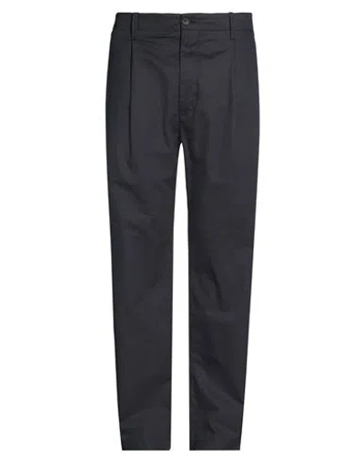 7d Man Pants Midnight Blue Size 34 Cotton In Black