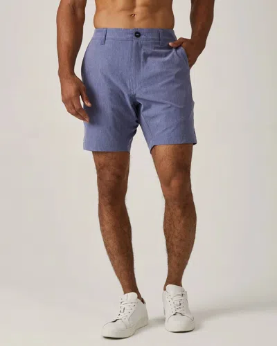 7diamonds Aeroplane 7" Short In Slate Blue