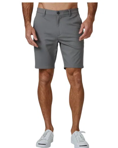 7diamonds A-game Performance Short In Grey In Gray