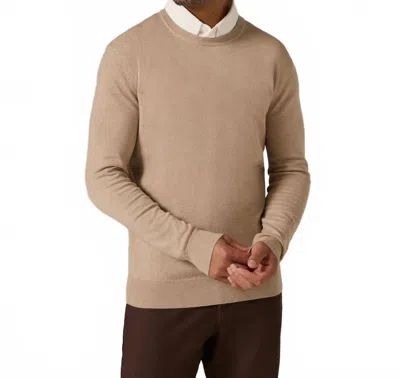 7diamonds Alcott Crewneck Sweater Top In Tan In Multi