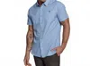 7diamonds Apollo Short Sleeve Shirt In Light Blue In Blue